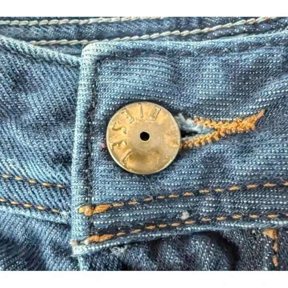 Diesel Mens Larkee Jeans Size 34x32 Buttonfly Distressed